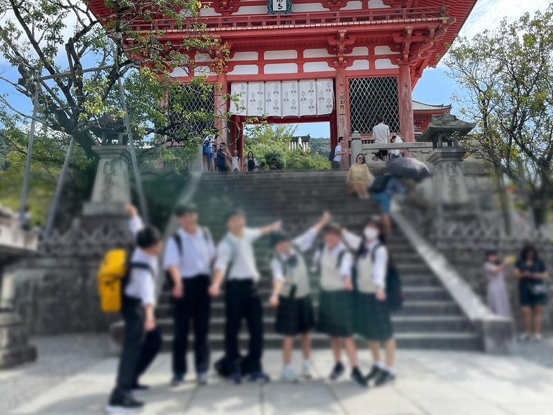 修学旅行「清水寺」