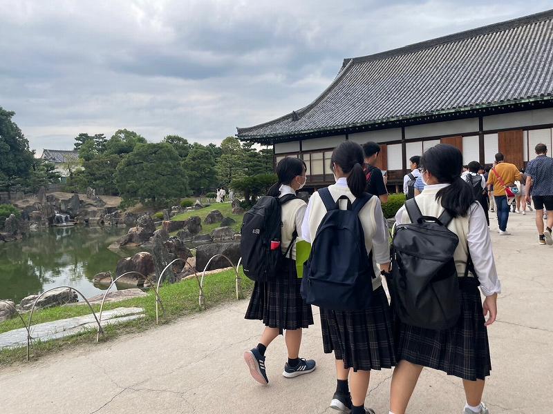 修学旅行「二条城」