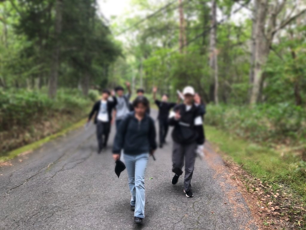 山の移動教室「オリエンテーリング」