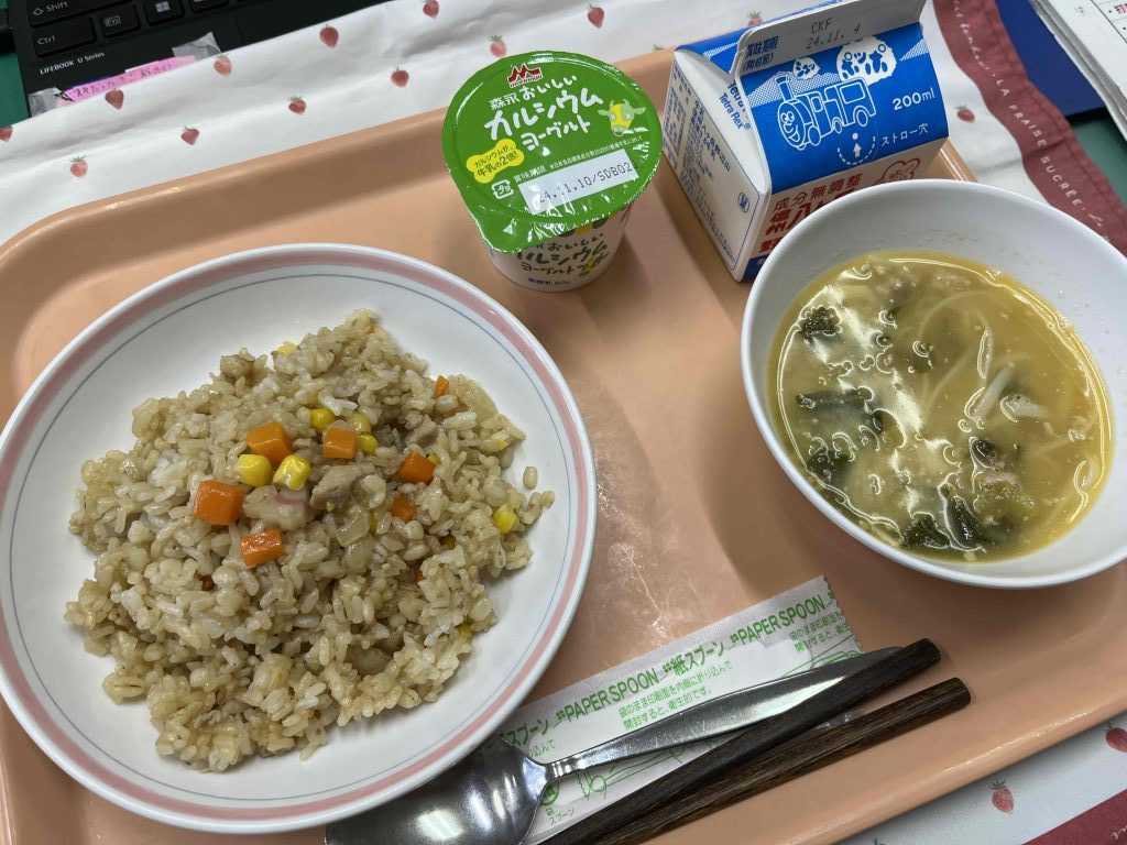 初めてのスープのお味は？