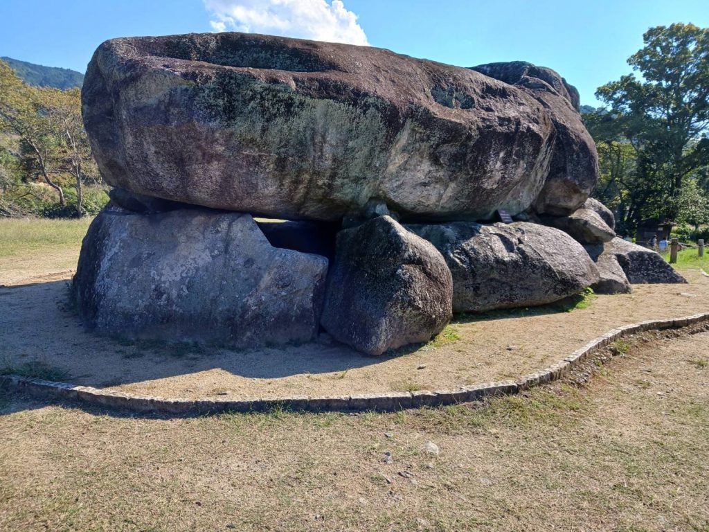 修学旅行「石舞台古墳」