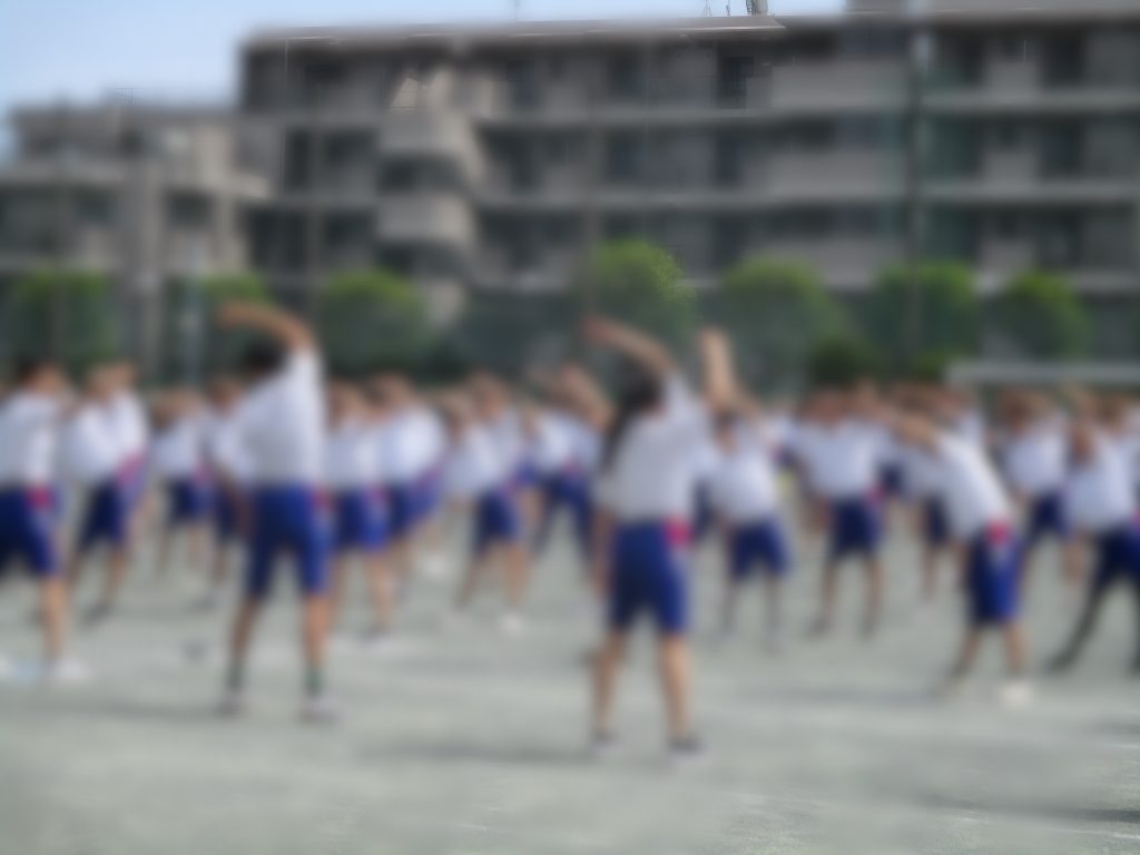 体育大会の練習が始まりました