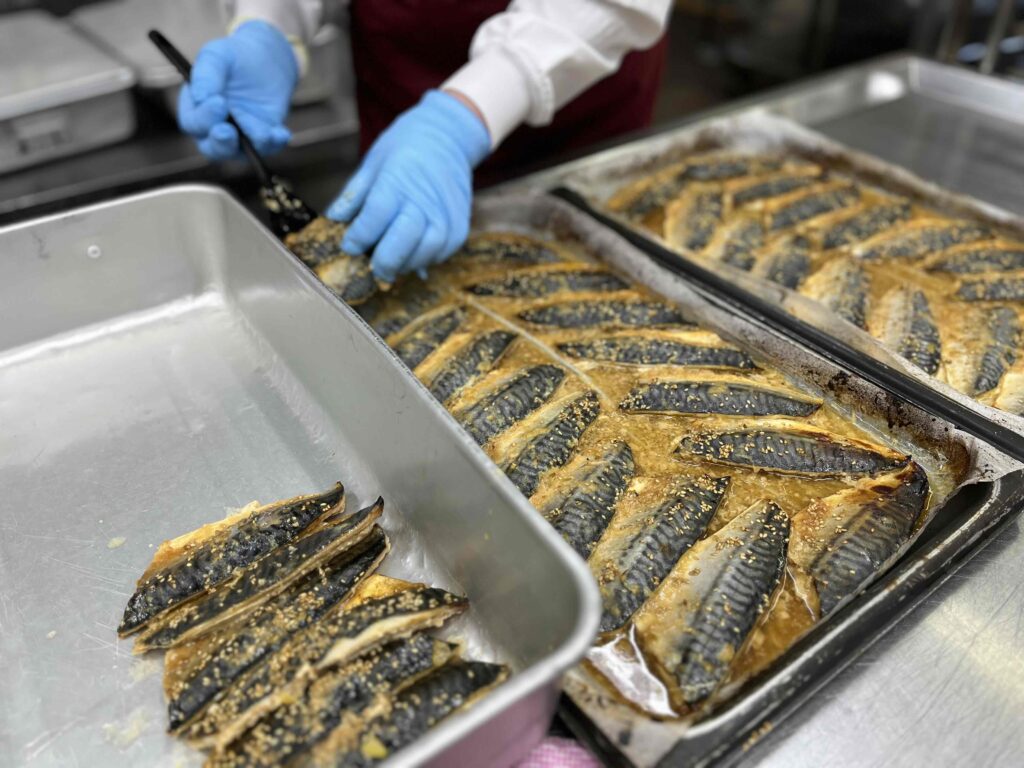 めっちゃしぶい献立