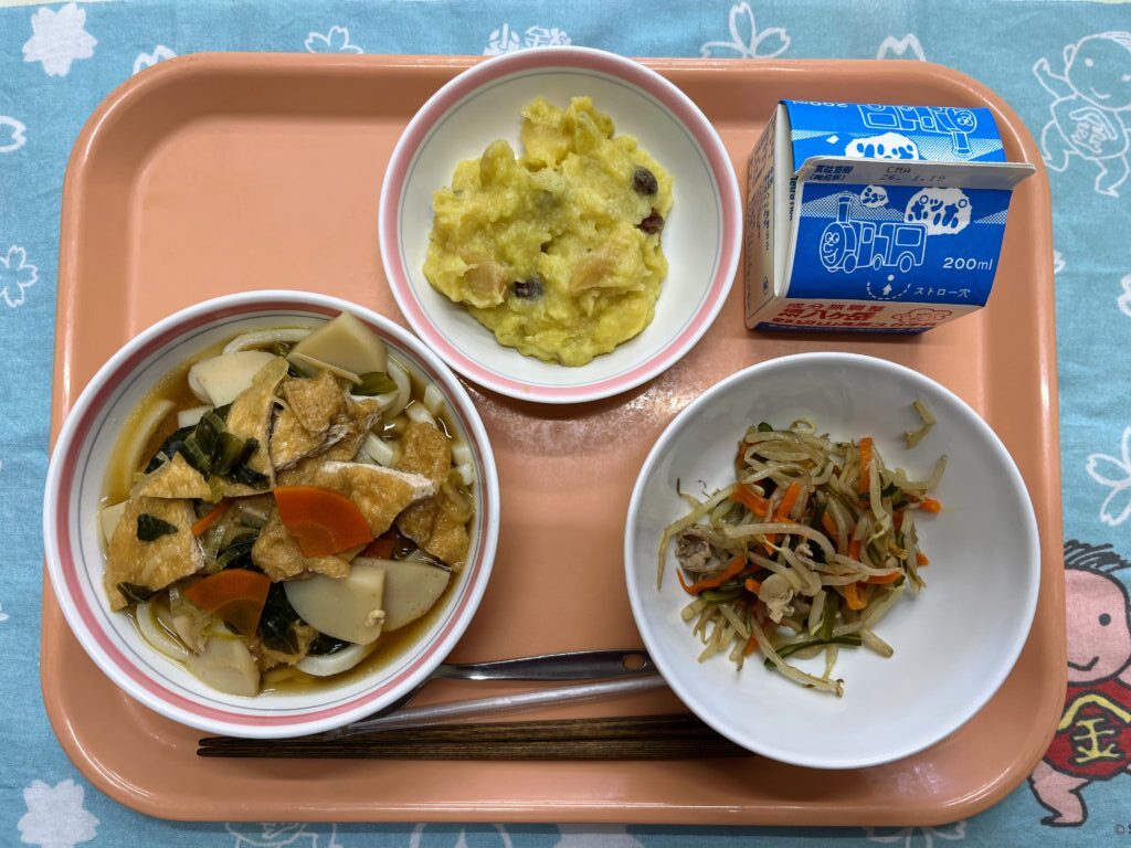 3学期の給食が始まりました