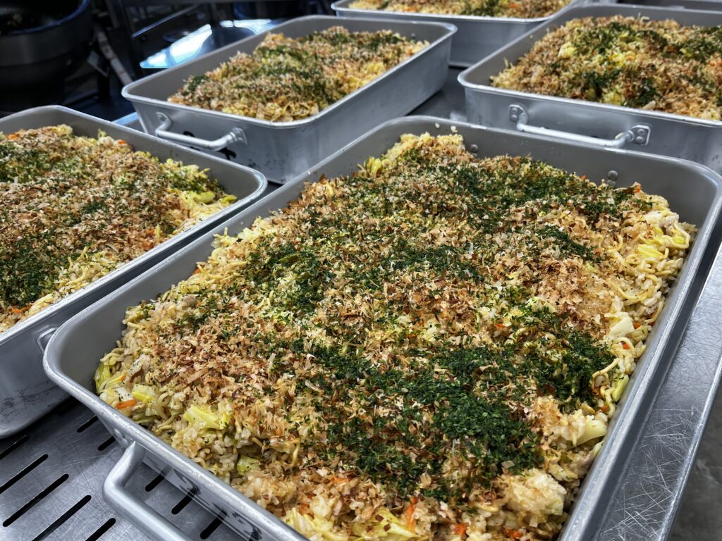 １年生は何食べてるんだろう？