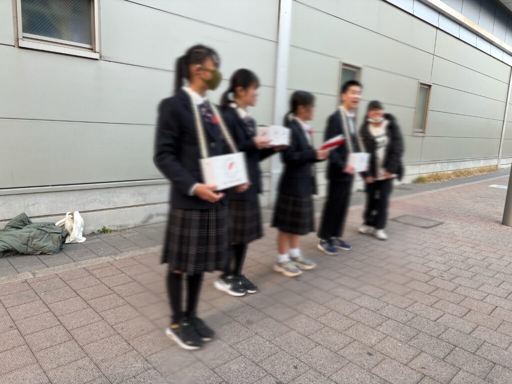 ボランティア活動（募金活動）紹介